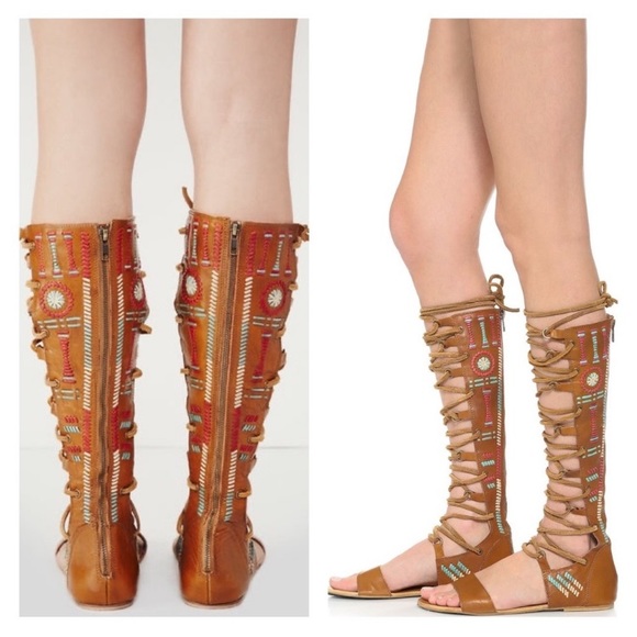 Free People Shoes - Free People Gladiator Sandals NWOT Size 8